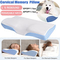 Ergonomic Contour Memory Foam Orthopedic Pillow Neck Support