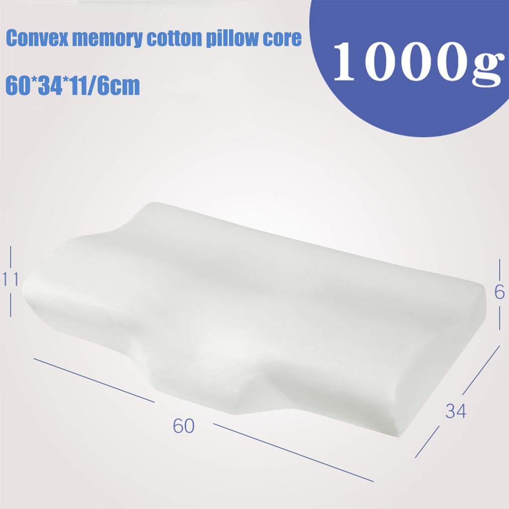 Ergonomic Contour Memory Foam Orthopedic Pillow Neck Support